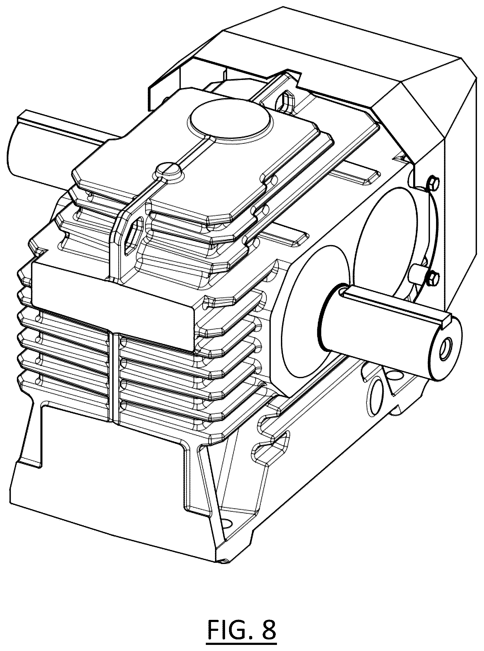 Patent USD1123846 Figure 8 – Motor, electric