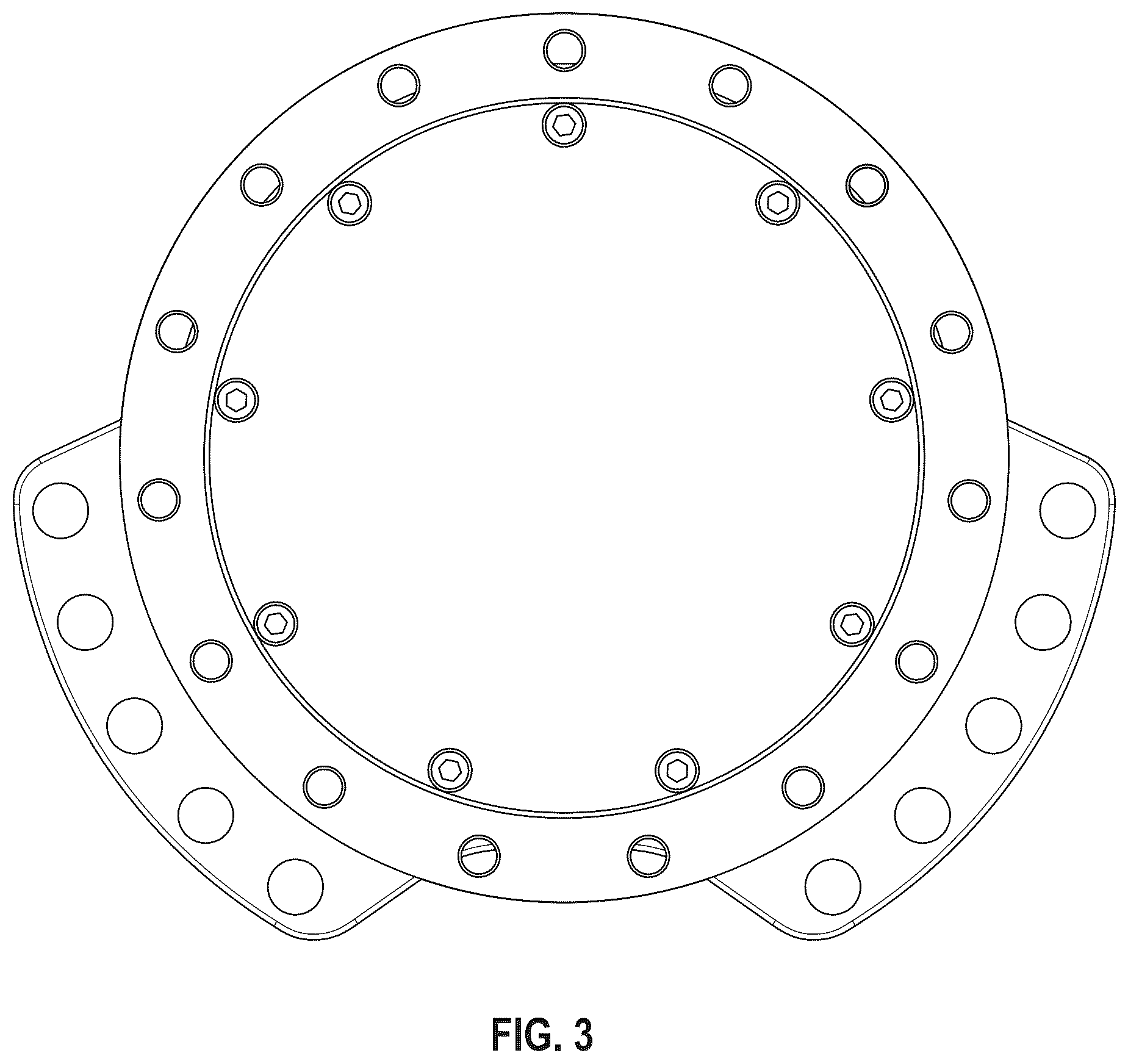 Patent USD1123848 Figure 3 – Hydraulic motor
