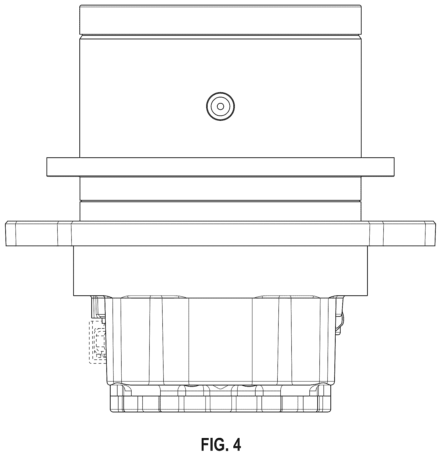 Patent USD1123848 Figure 4 – Hydraulic motor