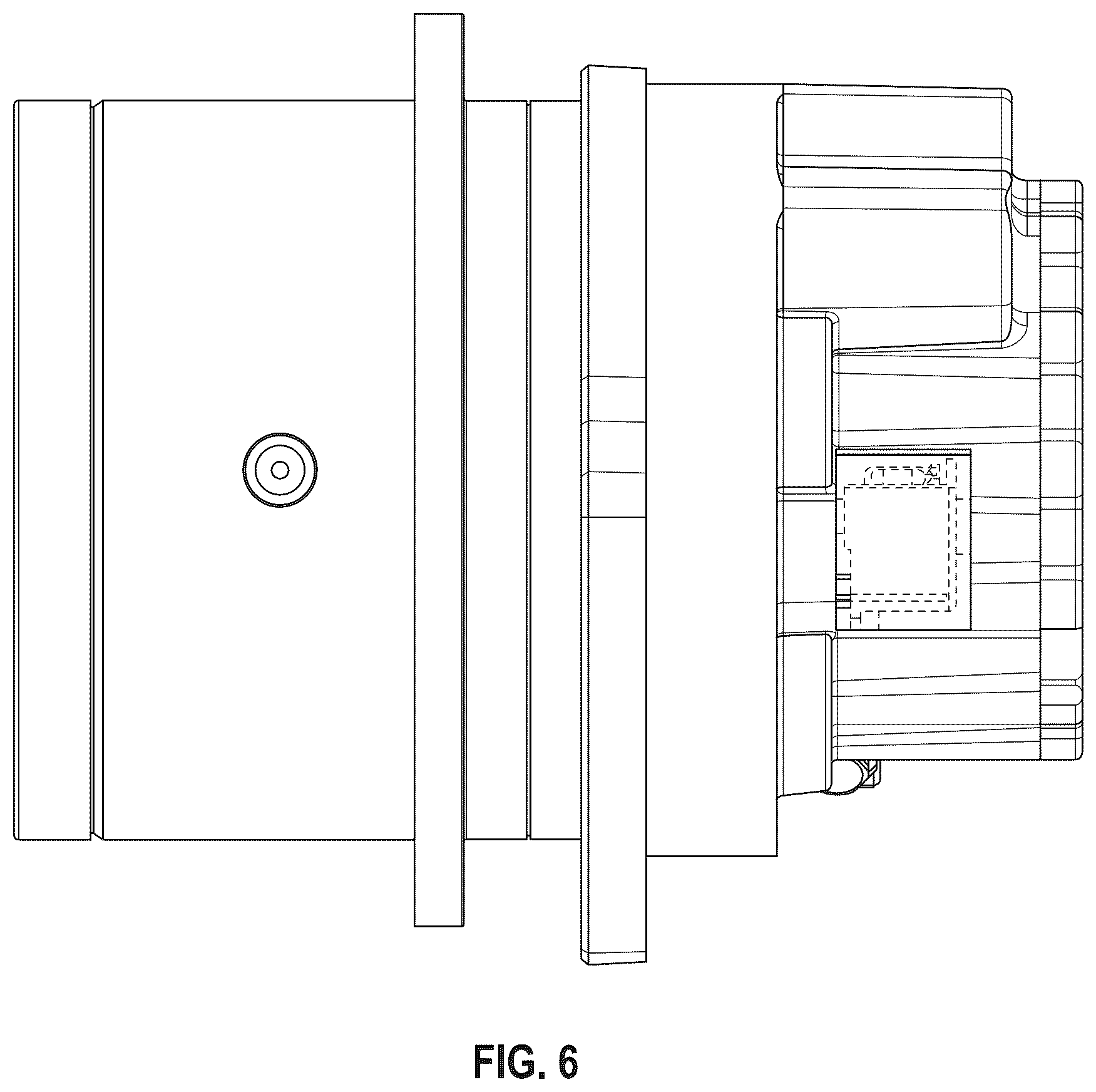 Patent USD1123848 Figure 6 – Hydraulic motor