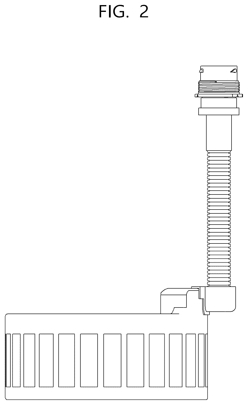 Patent USD1123850 Figure 2 – Generator stator for a trailer