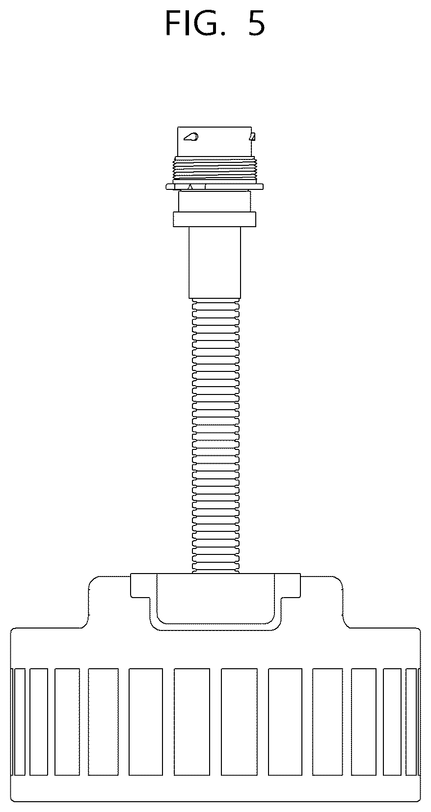 Patent USD1123850 Figure 5 – Generator stator for a trailer