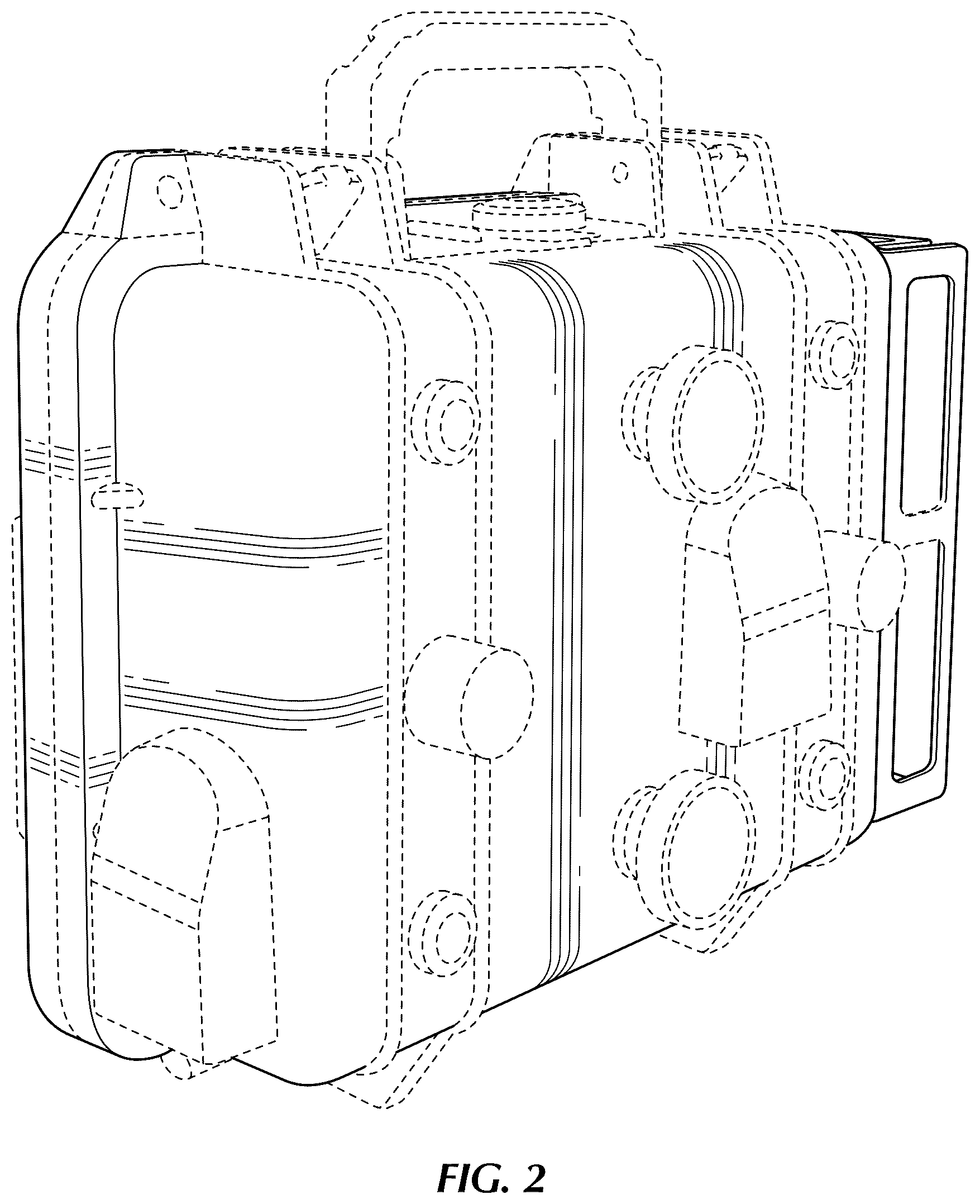 Patent USD1123851 Figure 2 – Hub case