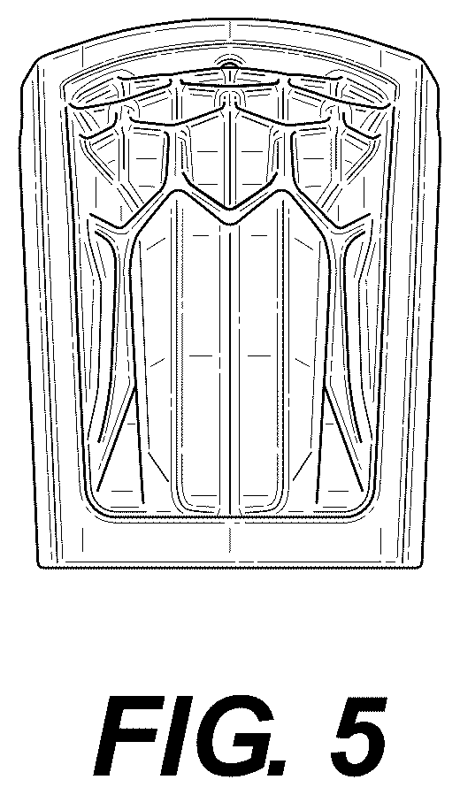 Patent USD1123854 Figure 5 – Battery handle