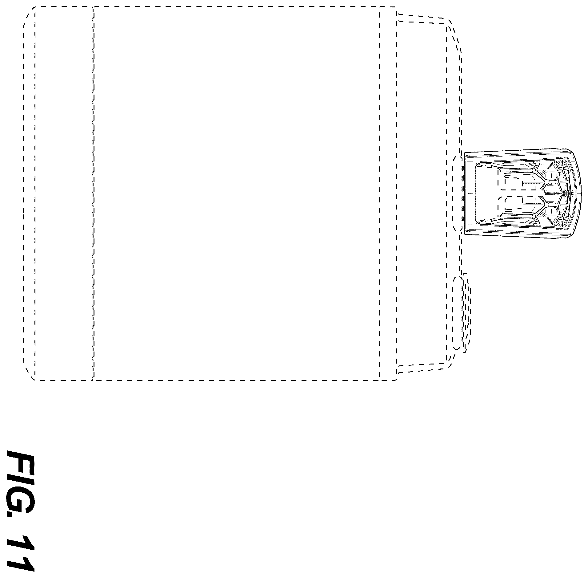 Patent USD1123854 Figure 11 – Battery handle
