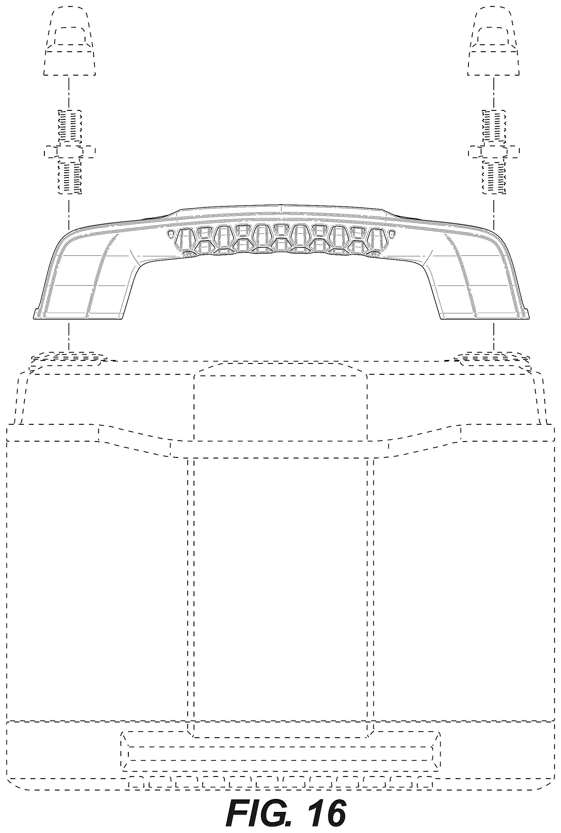 Patent USD1123854 Figure 16 – Battery handle