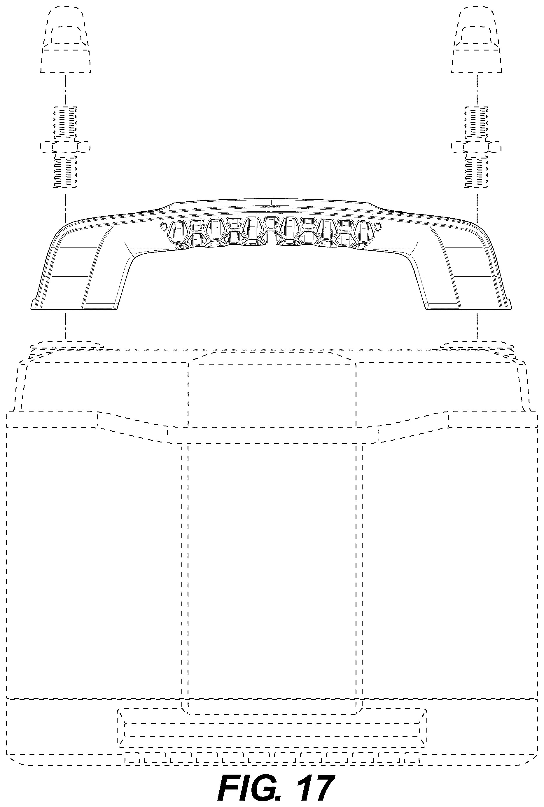Patent USD1123854 Figure 17 – Battery handle