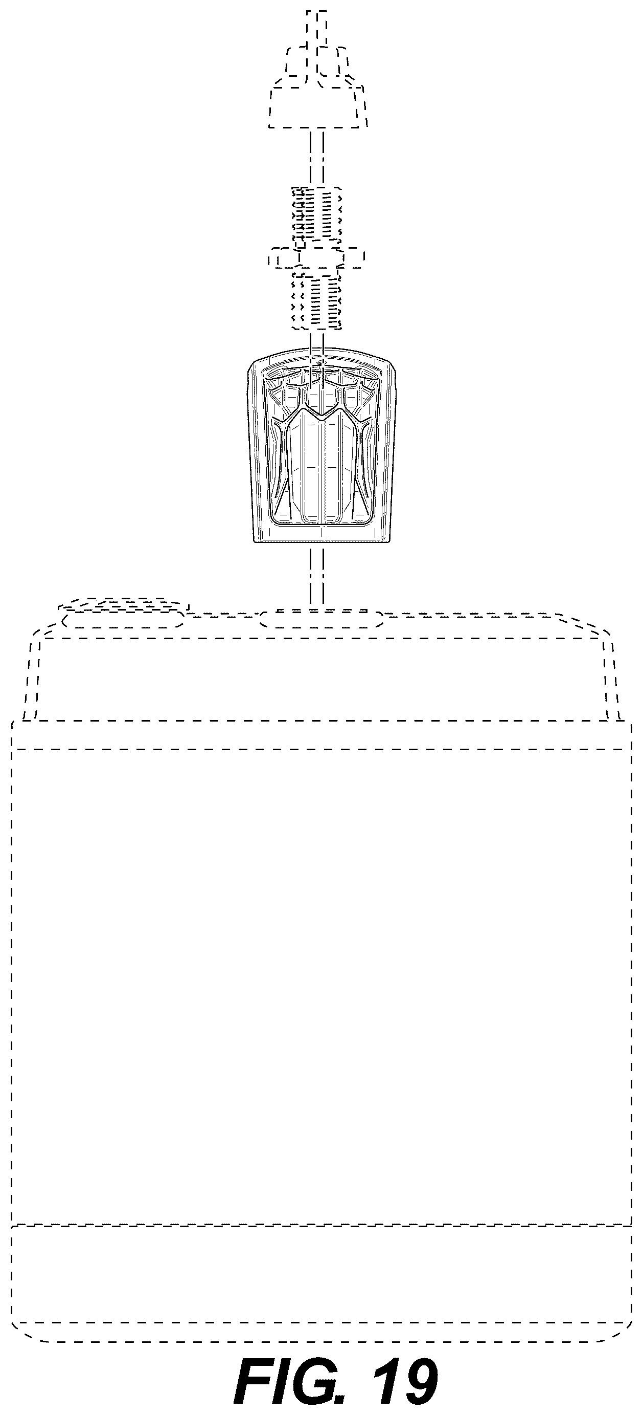 Patent USD1123854 Figure 19 – Battery handle