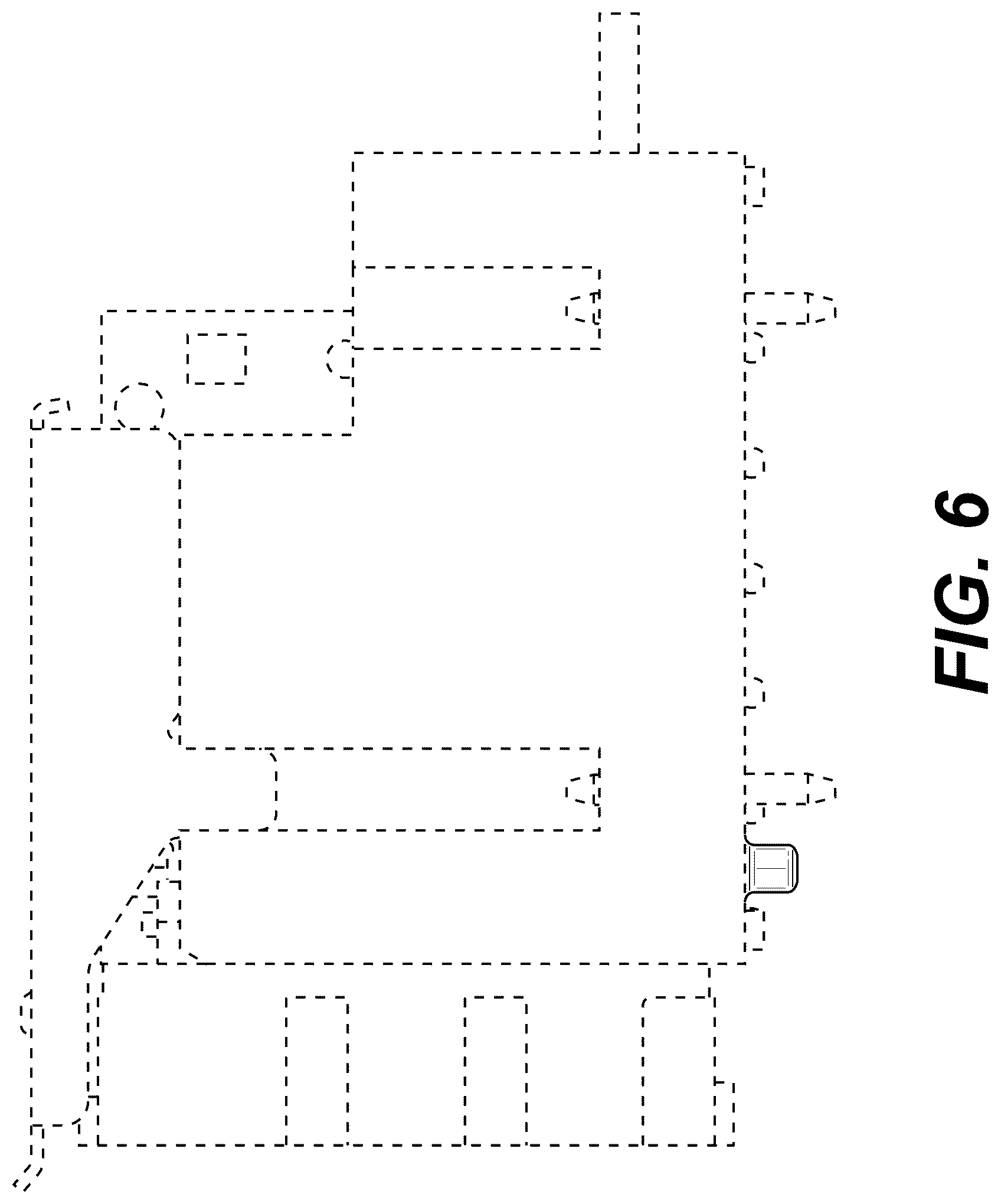 Patent USD1123855 Figure 6 – Connector