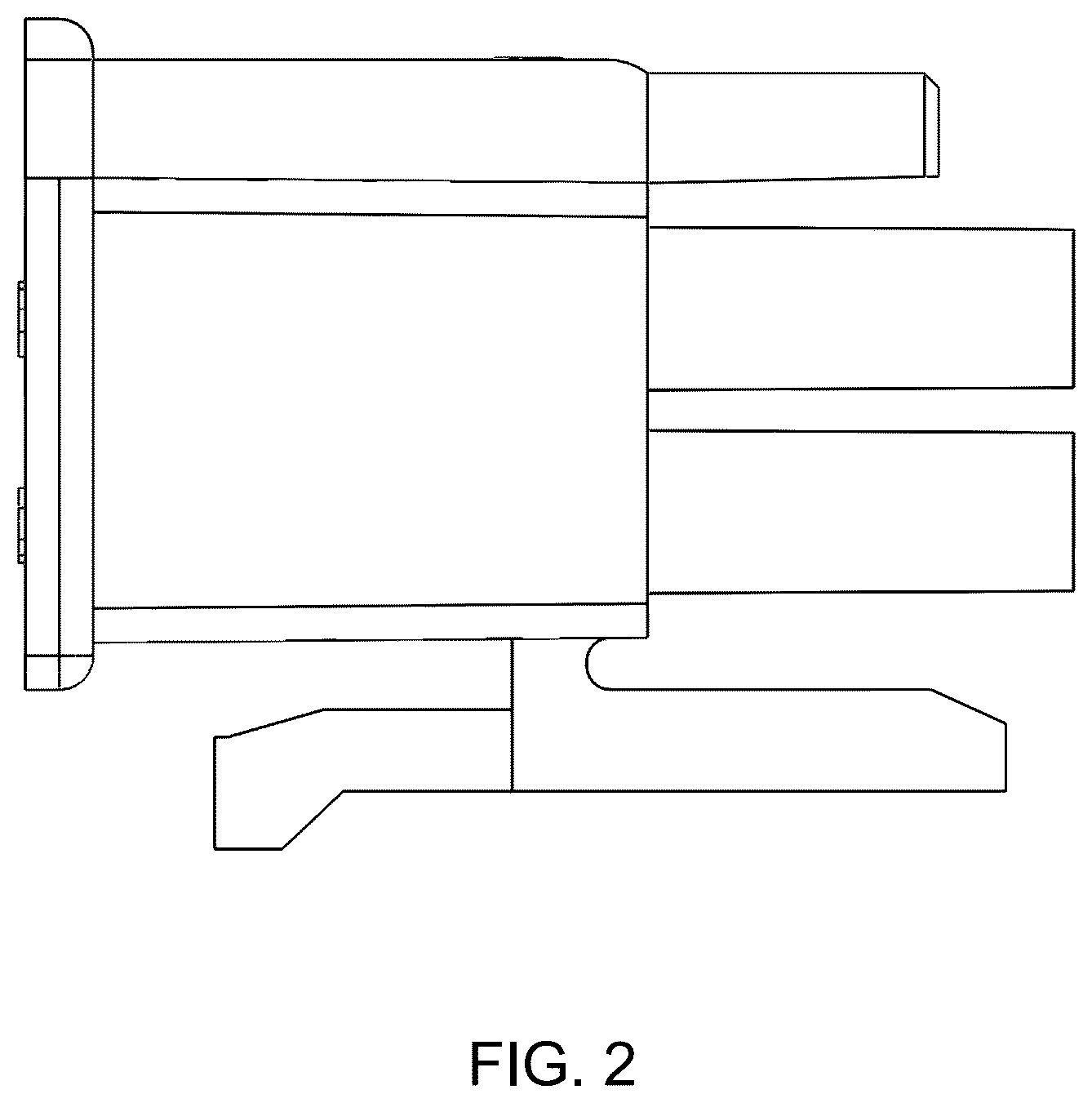 Patent USD1123856 Figure 2 – Electronic connector