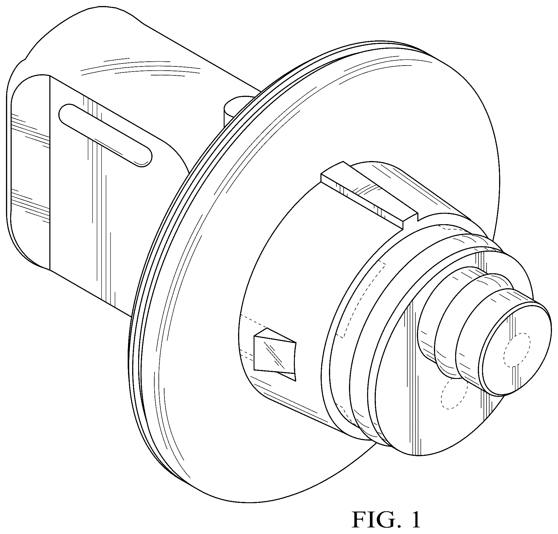 Patent USD1123857 Figure 1 – Connector