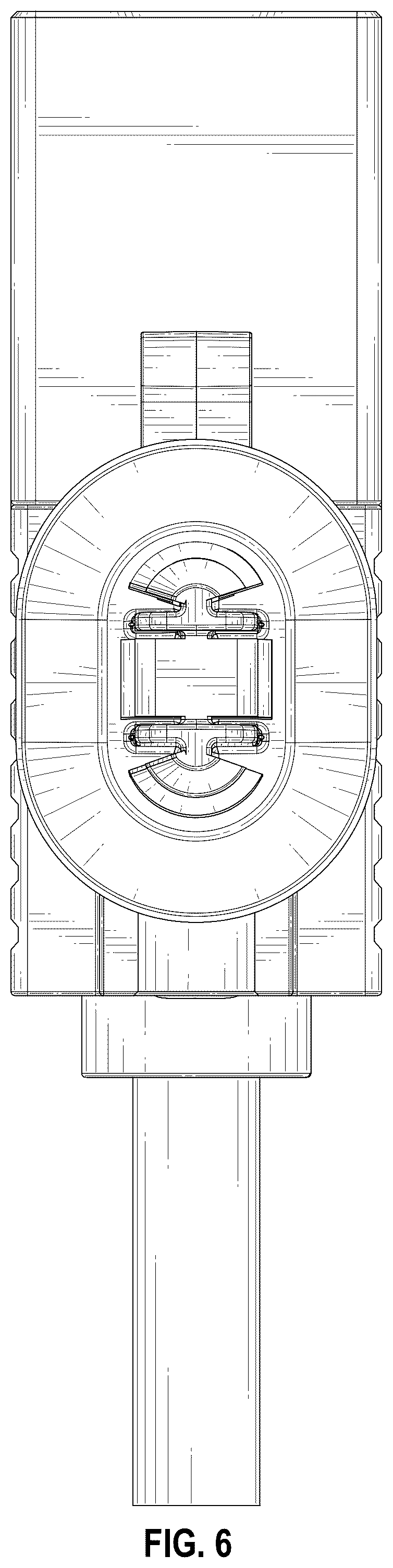 Patent USD1123858 Figure 6 – Connector