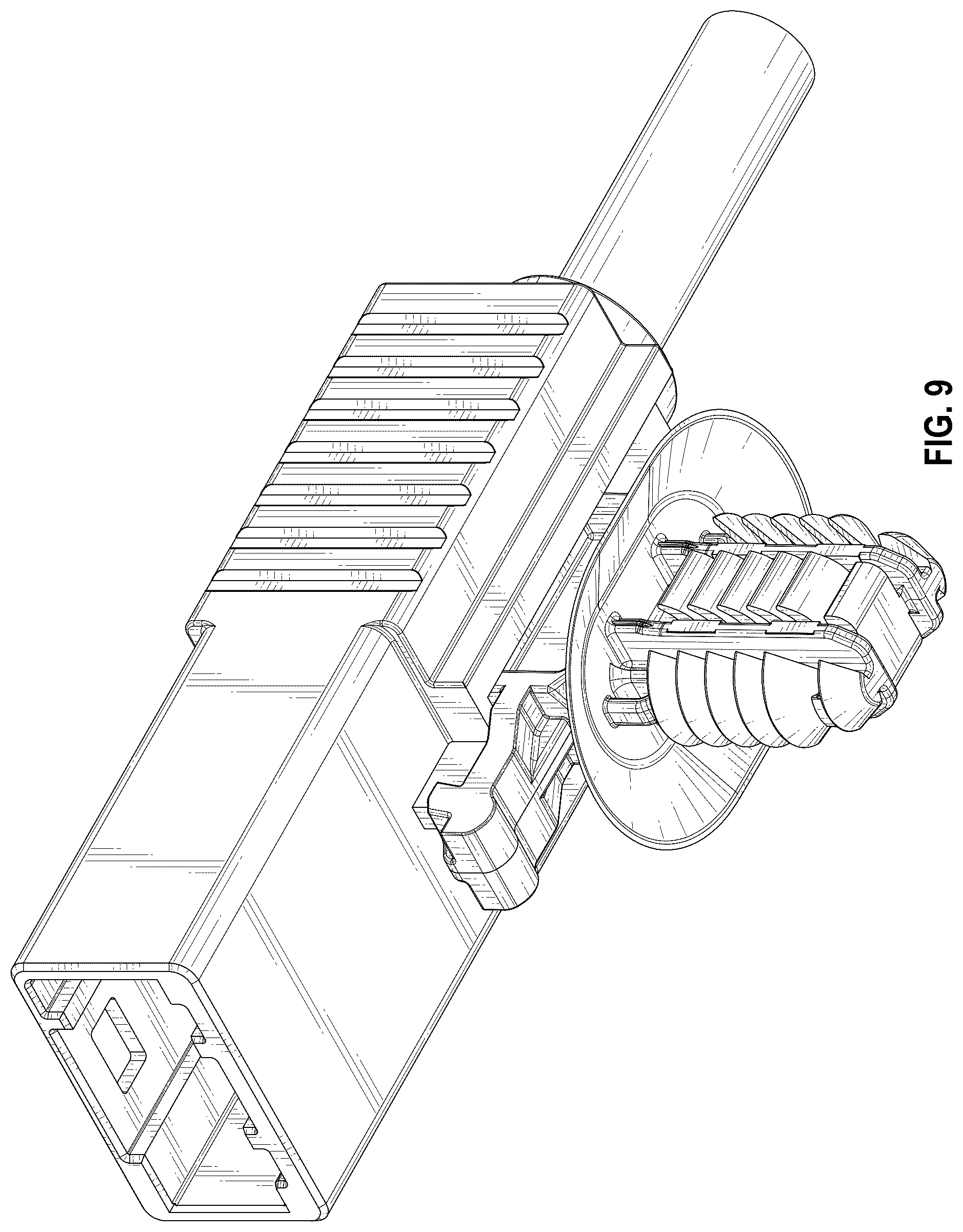 Patent USD1123858 Figure 9 – Connector