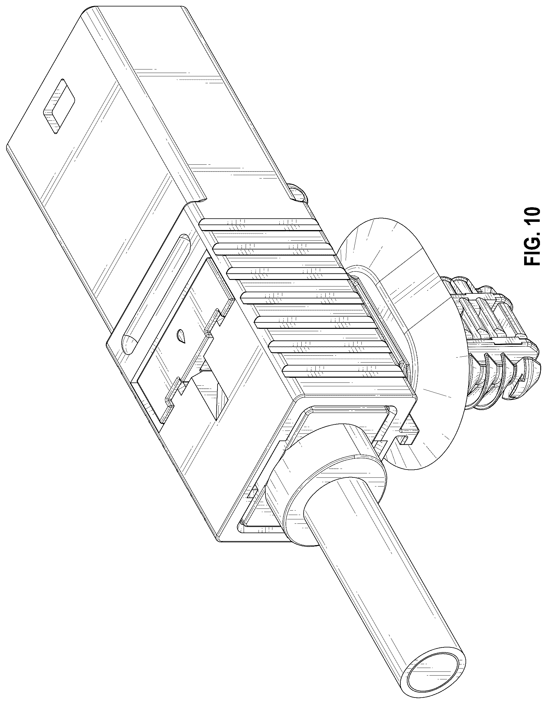 Patent USD1123858 Figure 10 – Connector