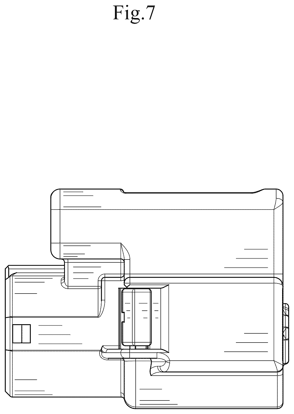 Patent USD1123860 Figure 7 – Housing for electrical connector