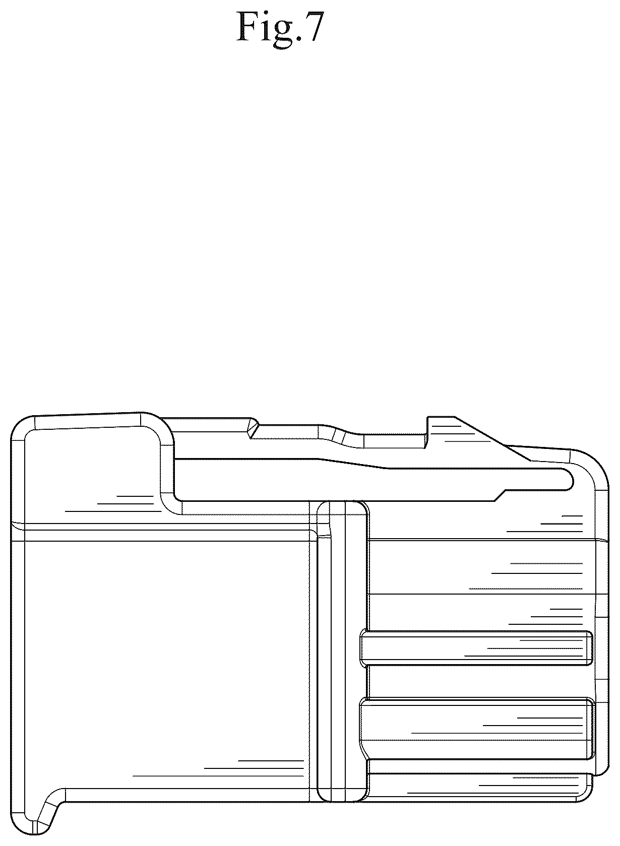Patent USD1123861 Figure 7 – Housing for electrical connector