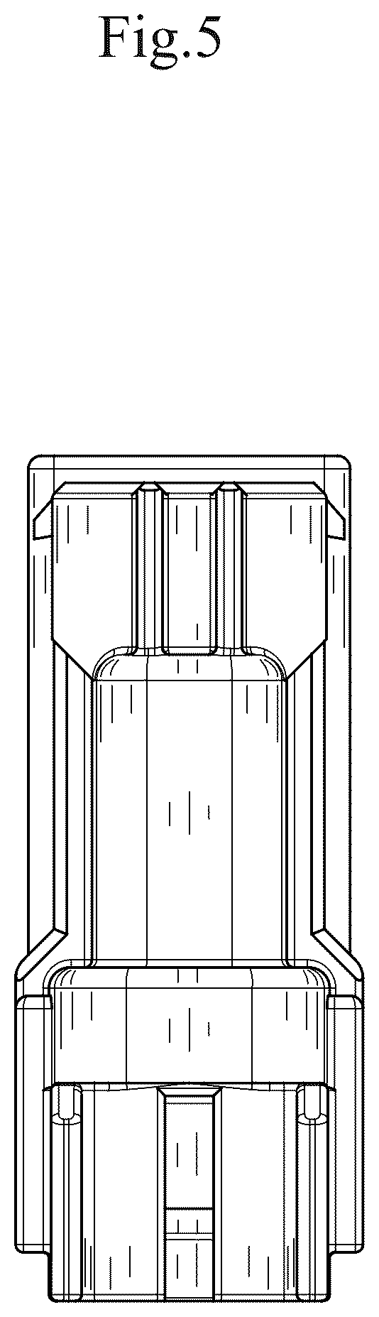 Patent USD1123862 Figure 5 – Housing for electrical connector