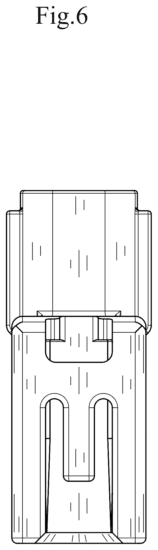 Patent USD1123862 Figure 6 – Housing for electrical connector