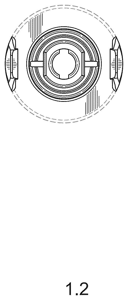 Patent USD1123863 Figure 2 – Electrical connector