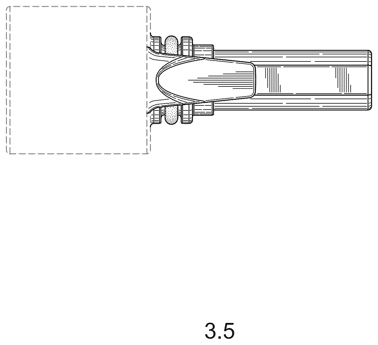 Patent USD1123863 Figure 12 – Electrical connector