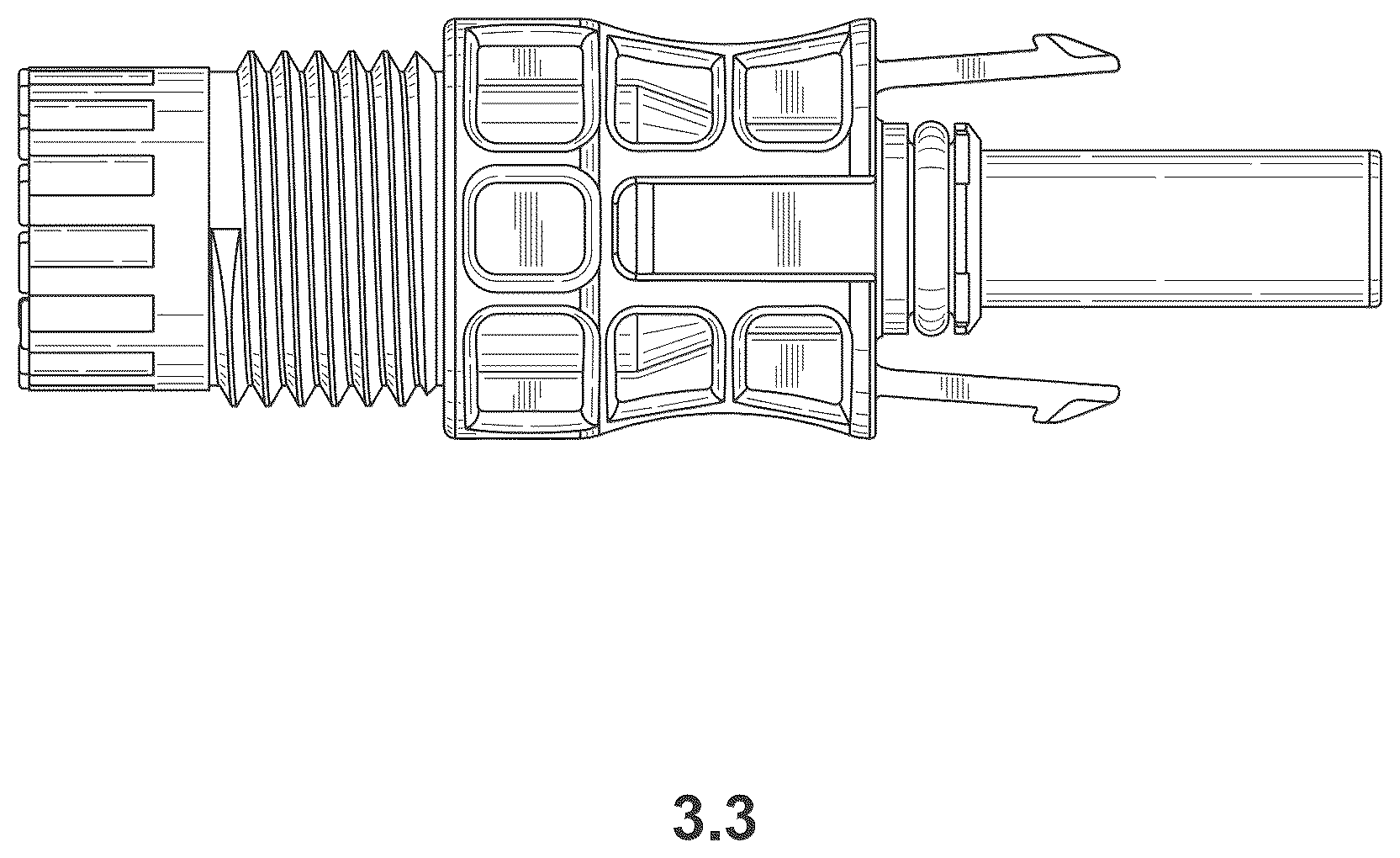 Patent USD1123864 Figure 11 – Electrical connector