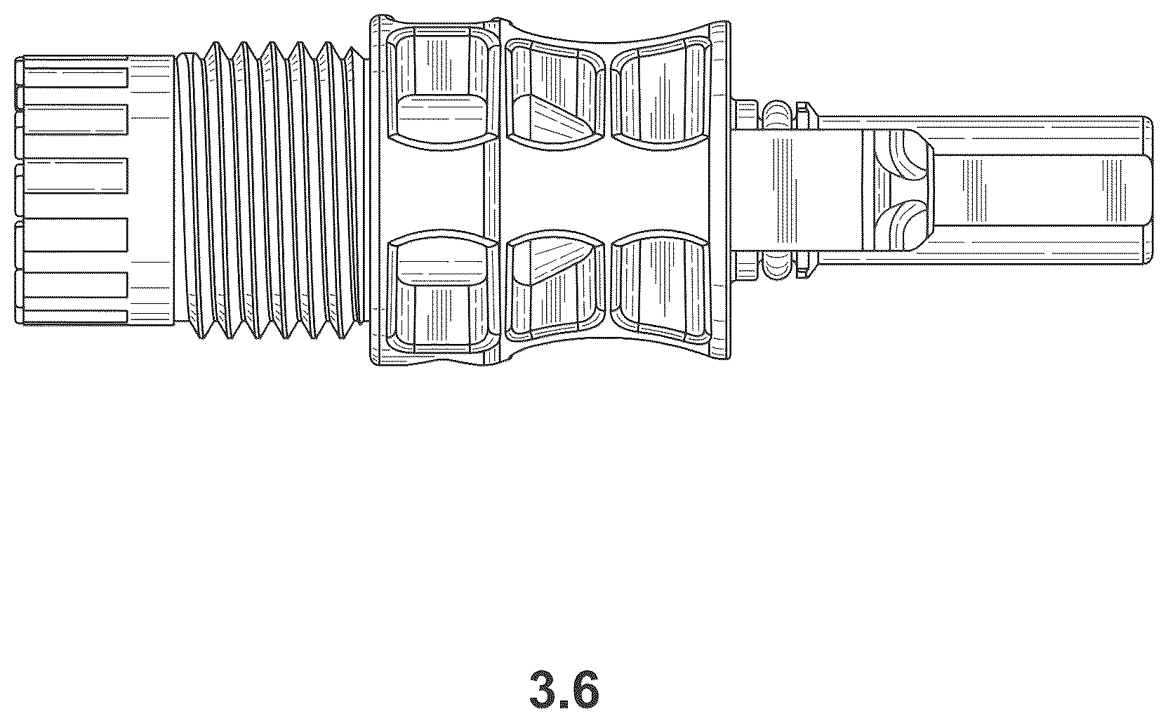 Patent USD1123864 Figure 14 – Electrical connector