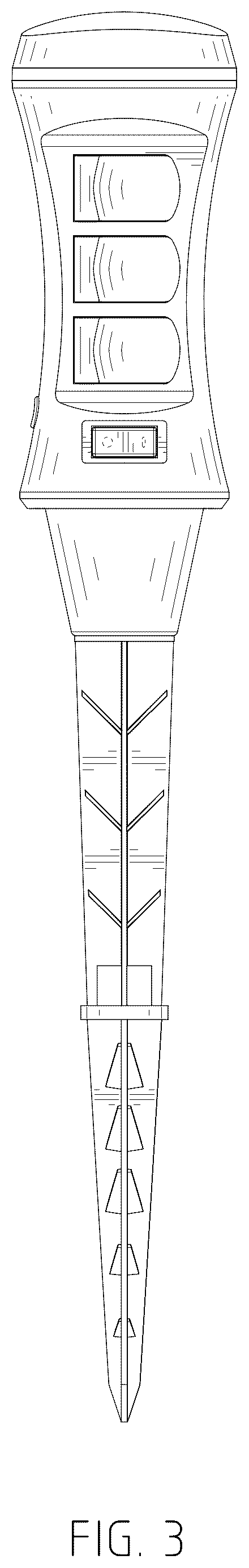 Patent USD1123865 Figure 3 – Power strip