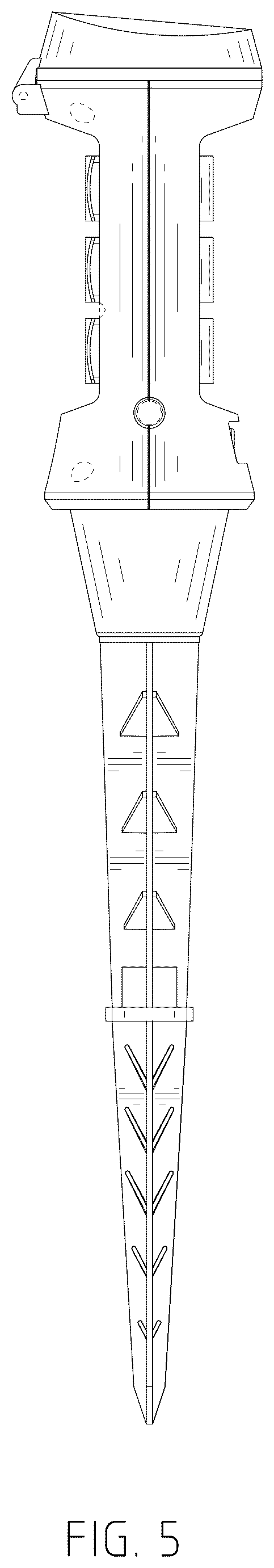 Patent USD1123865 Figure 5 – Power strip