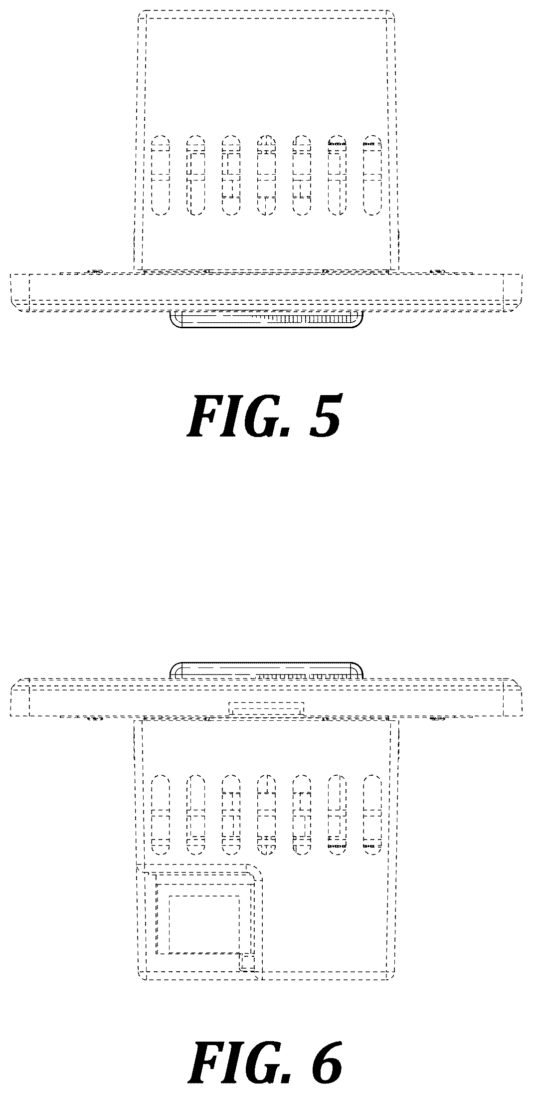 Patent USD1123868 Figure 4 – One-gang wall socket