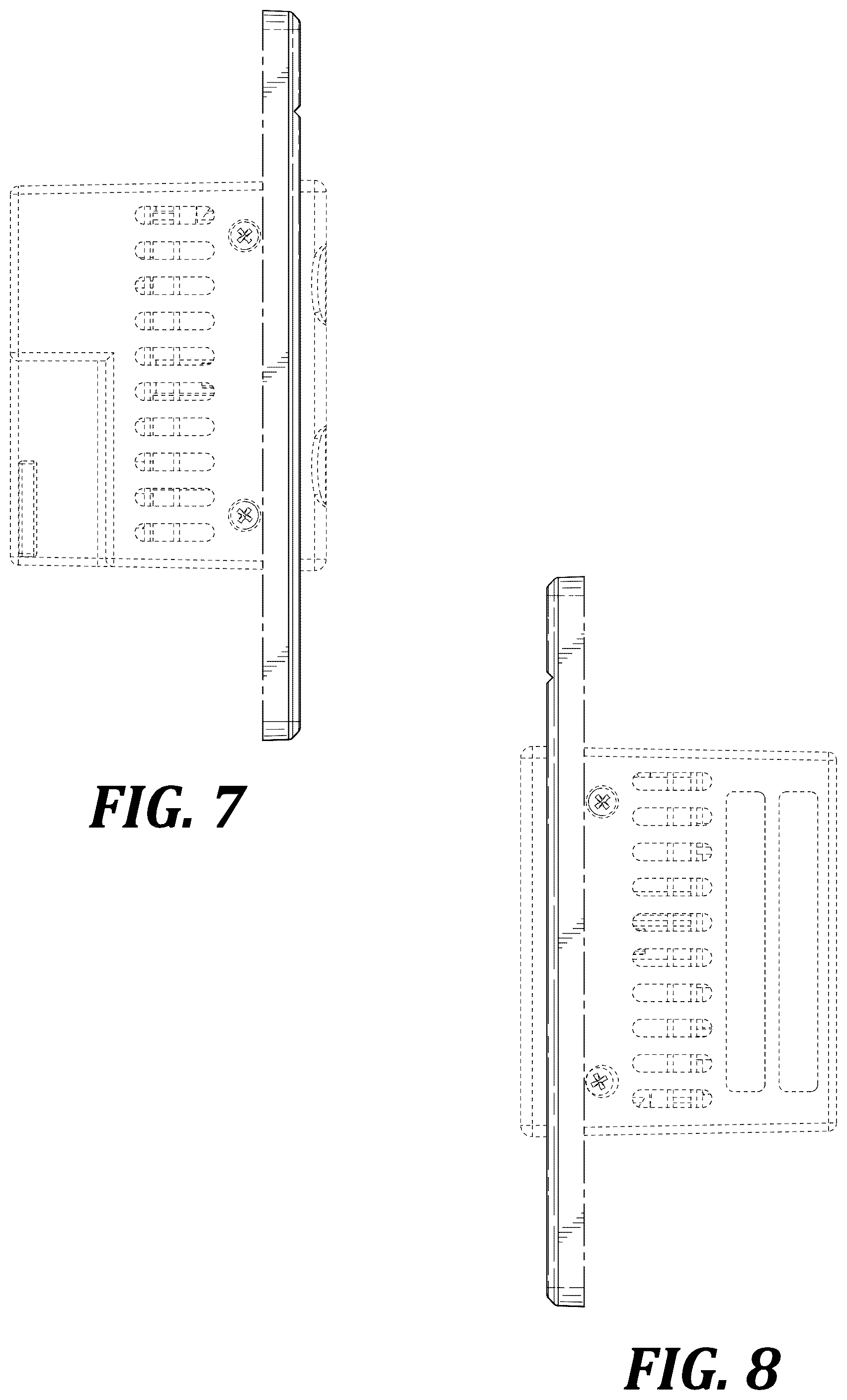 Patent USD1123869 Figure 6 – Two-gang wall socket