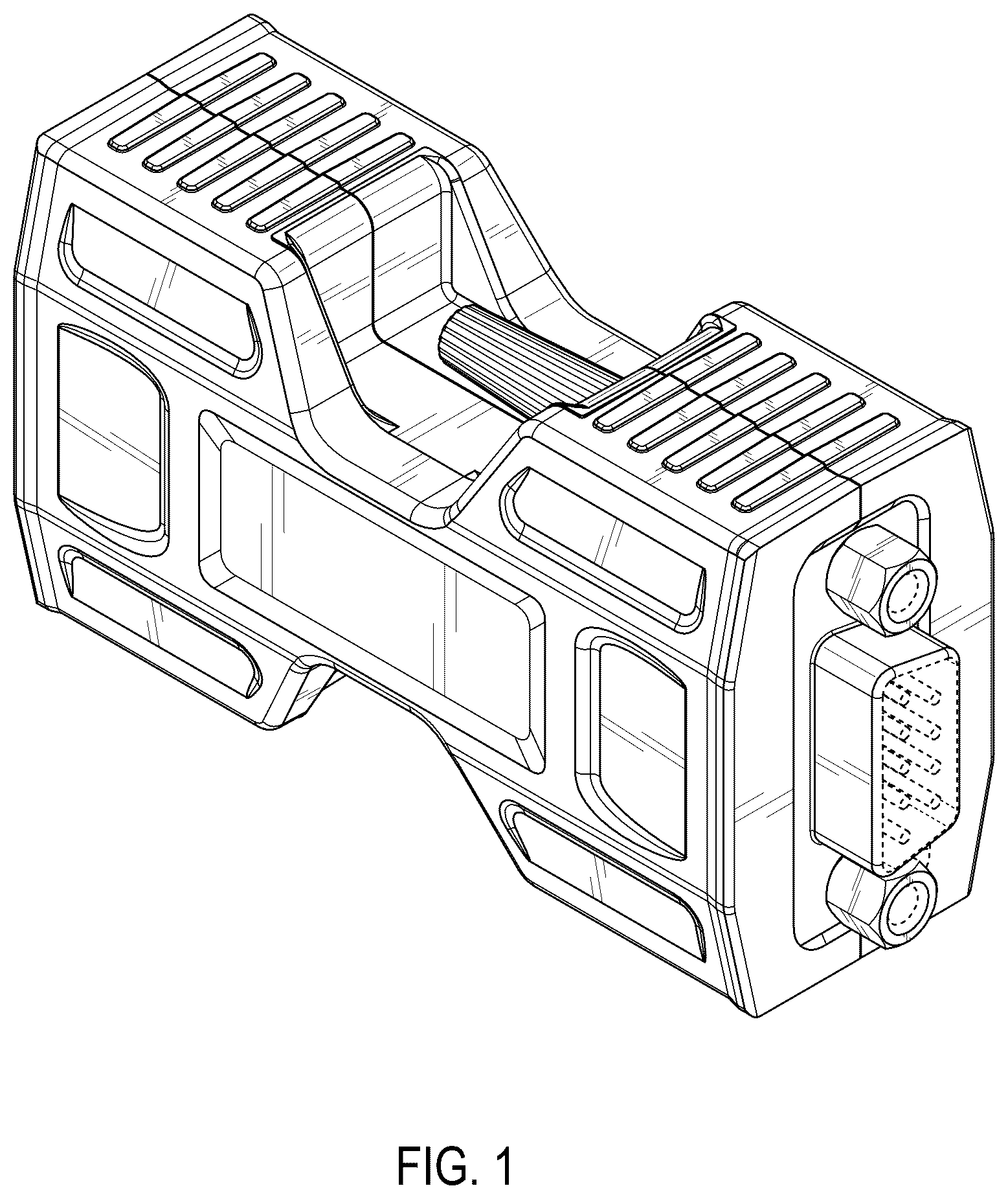Patent USD1123871 Figure 1 – Surge protector