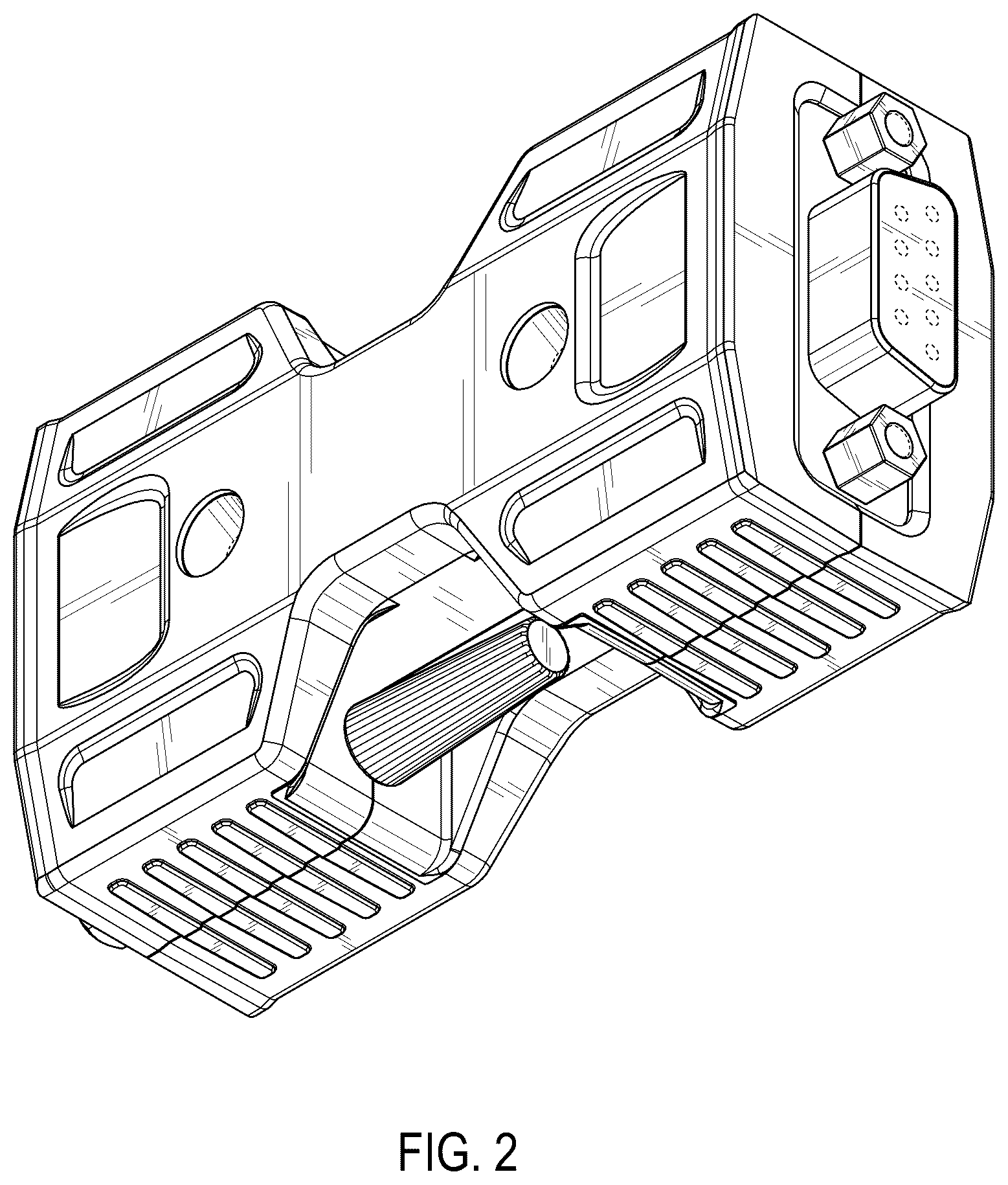 Patent USD1123871 Figure 2 – Surge protector