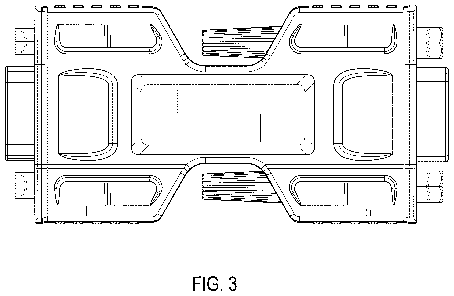 Patent USD1123871 Figure 3 – Surge protector