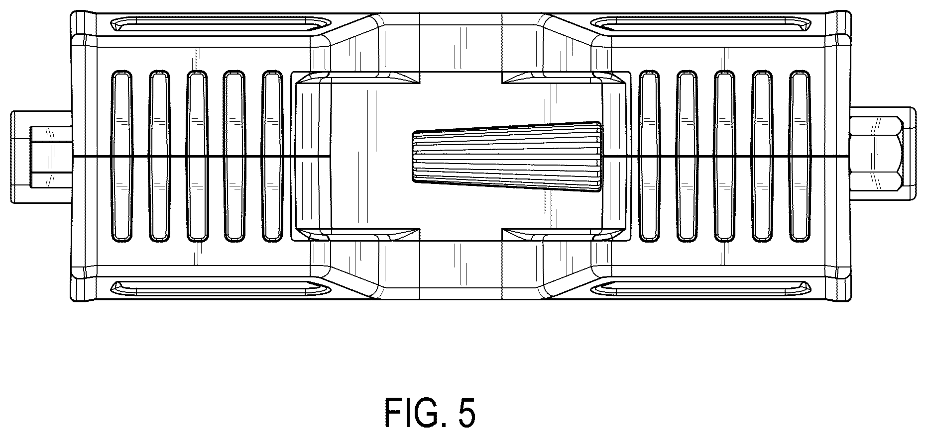 Patent USD1123871 Figure 5 – Surge protector