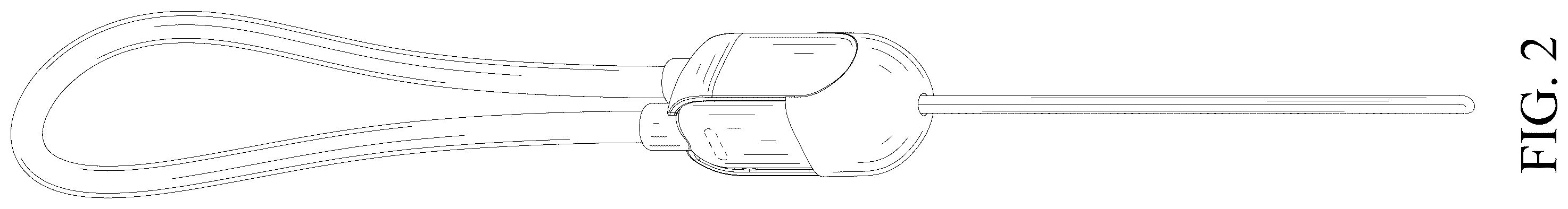 Patent USD1123874 Figure 2 – Charging cable