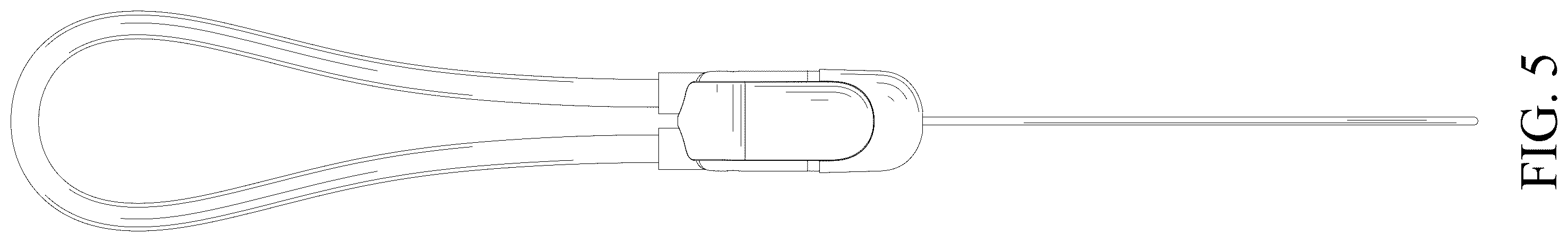 Patent USD1123874 Figure 5 – Charging cable
