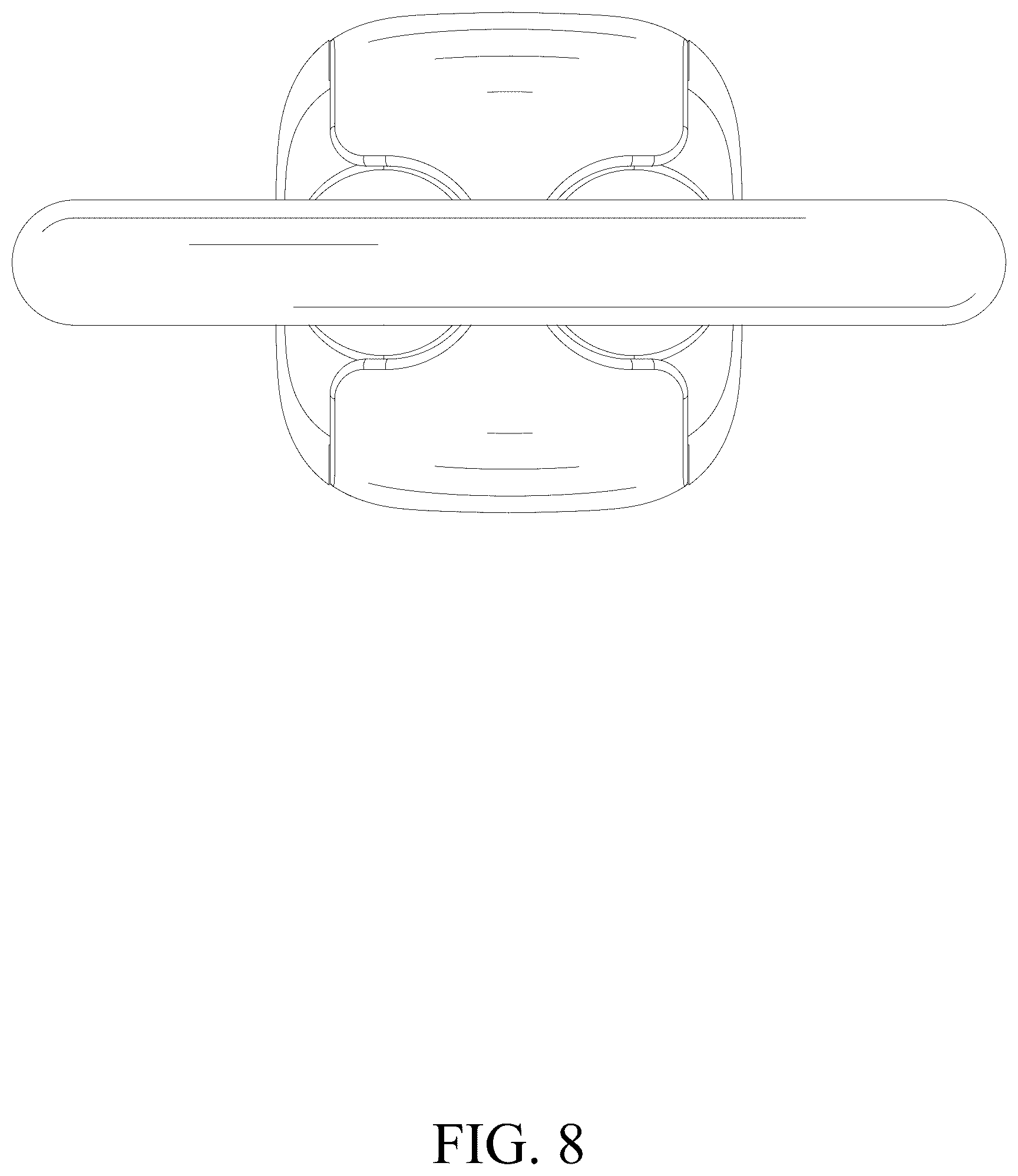 Patent USD1123874 Figure 8 – Charging cable