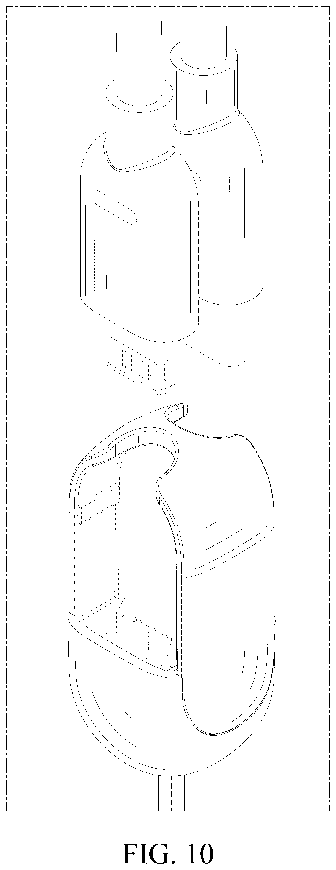 Patent USD1123874 Figure 10 – Charging cable