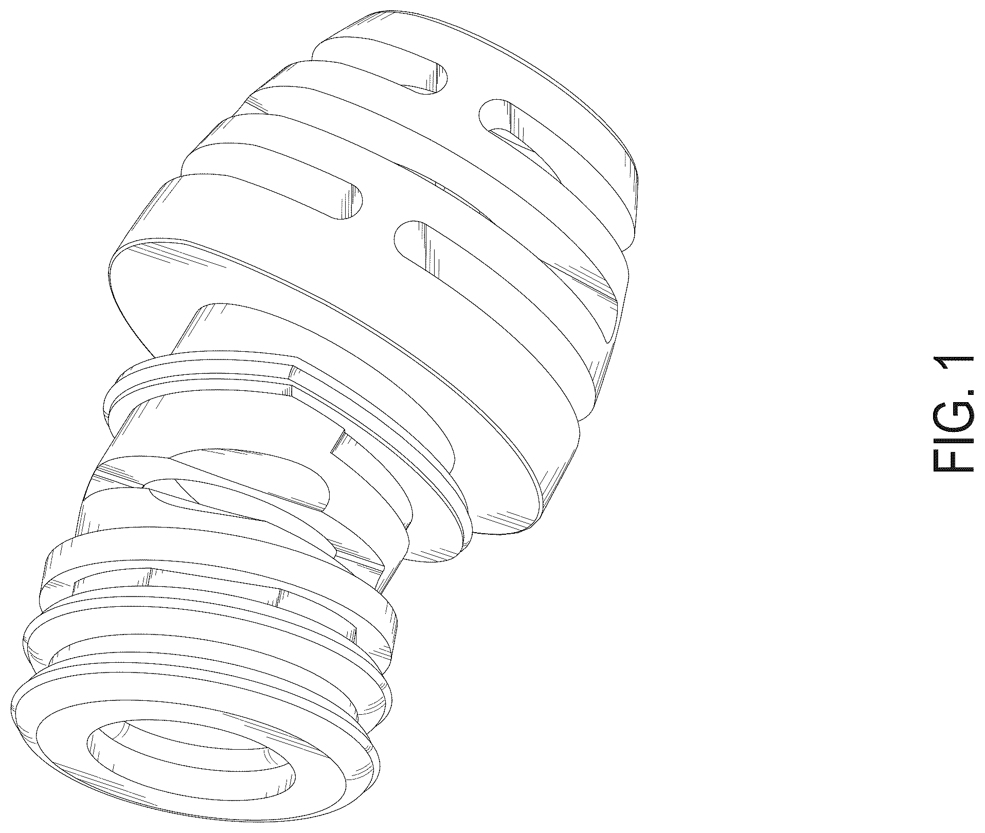 Patent USD1123875 Figure 1 – Cable sheath