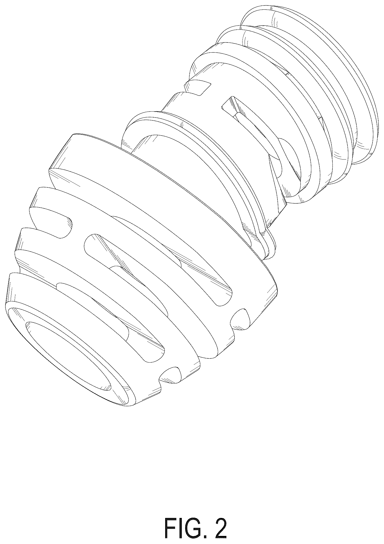 Patent USD1123875 Figure 2 – Cable sheath