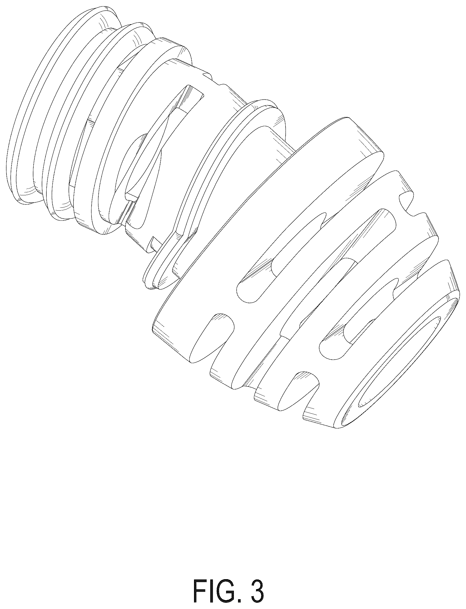 Patent USD1123875 Figure 3 – Cable sheath