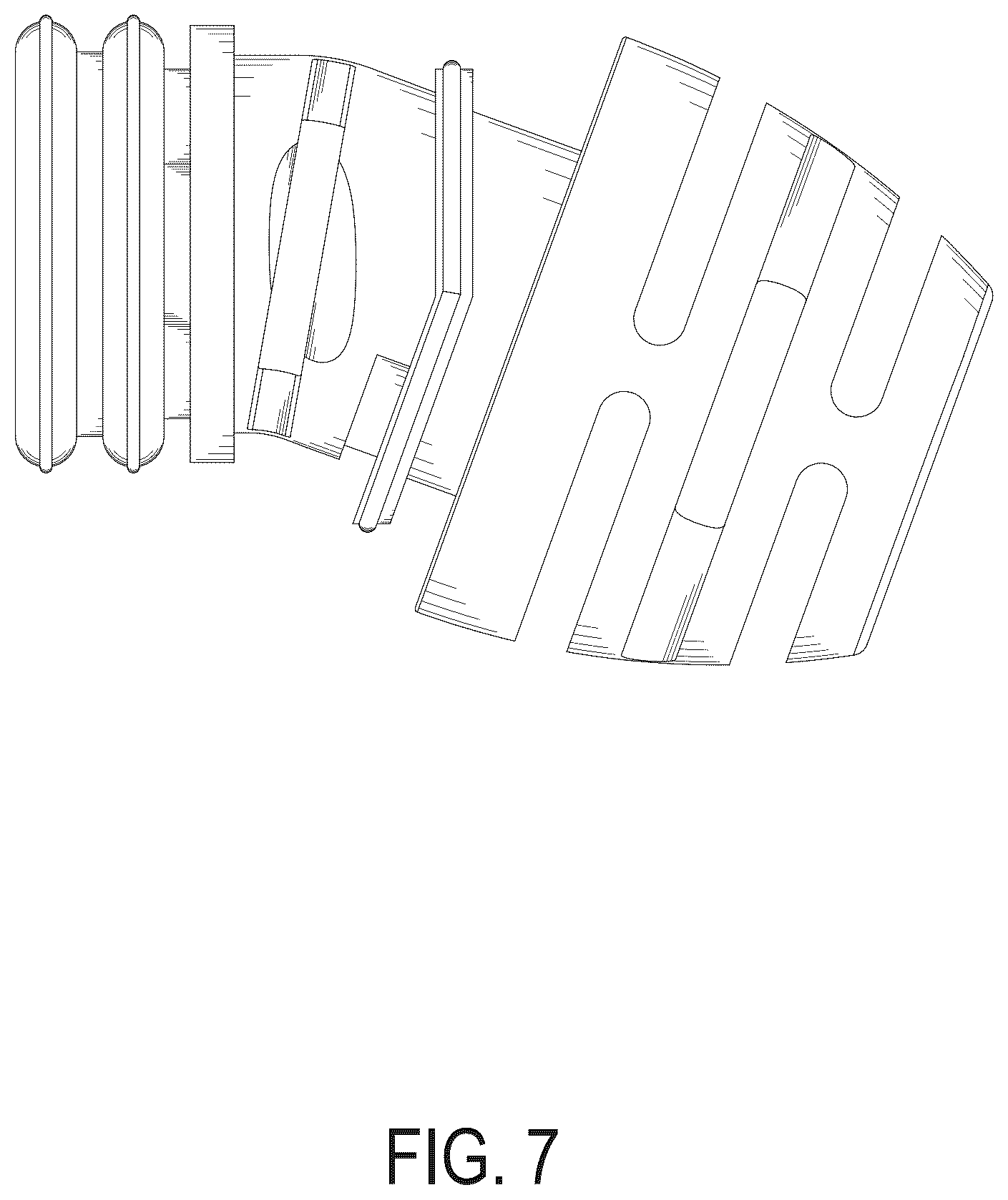 Patent USD1123875 Figure 7 – Cable sheath