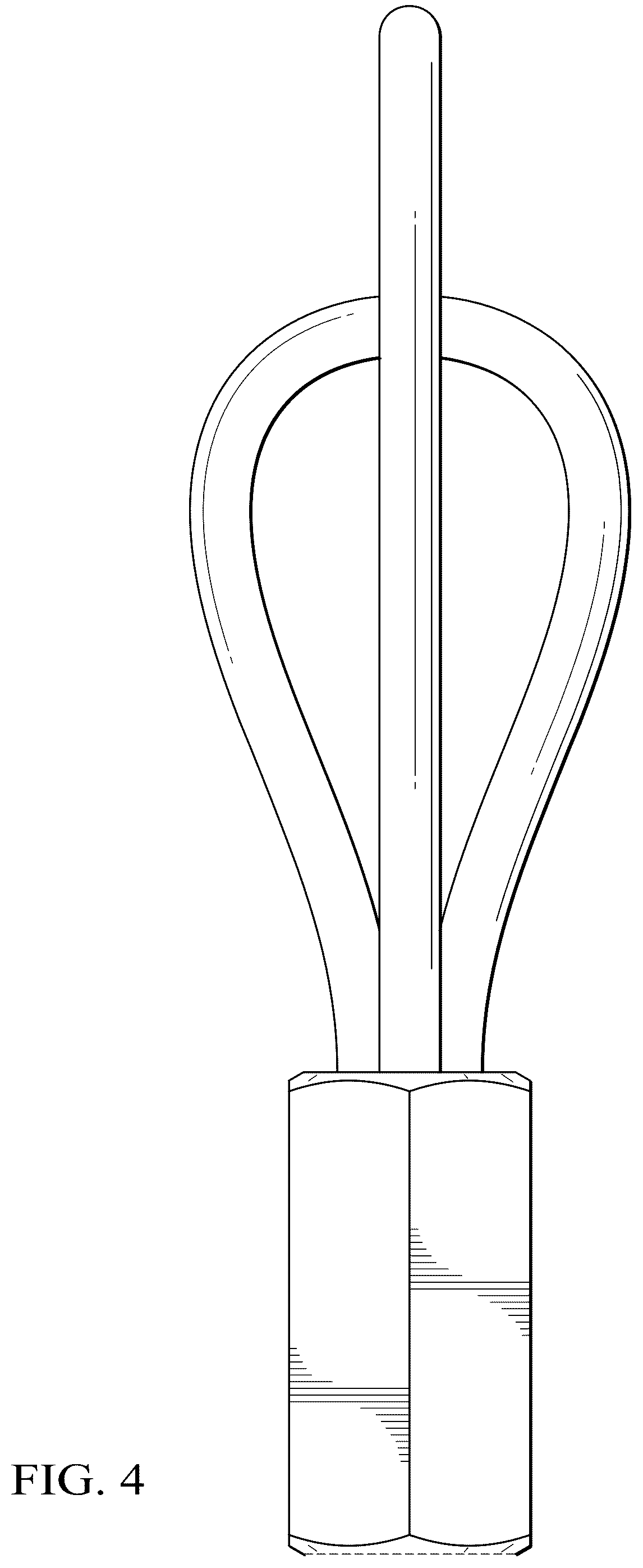 Patent USD1123876 Figure 4 – Rodder attachment