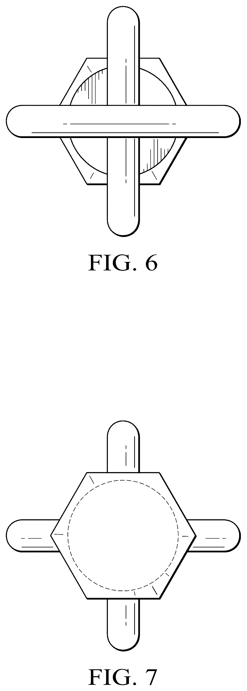 Patent USD1123876 Figure 6 – Rodder attachment