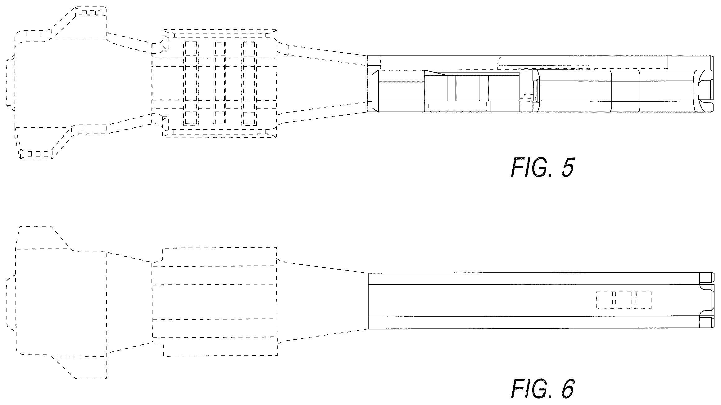 Patent USD1123877 Figure 3 – Electrical female terminal