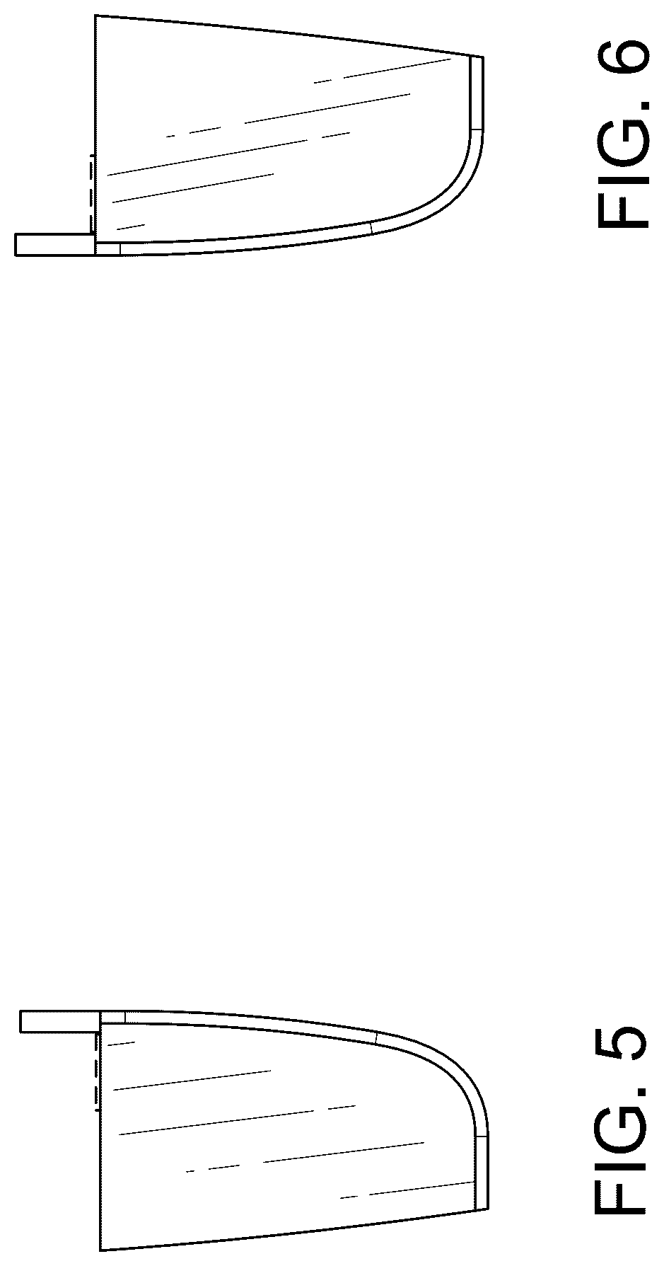Patent USD1123879 Figure 4 – Cable shroud for electronic device