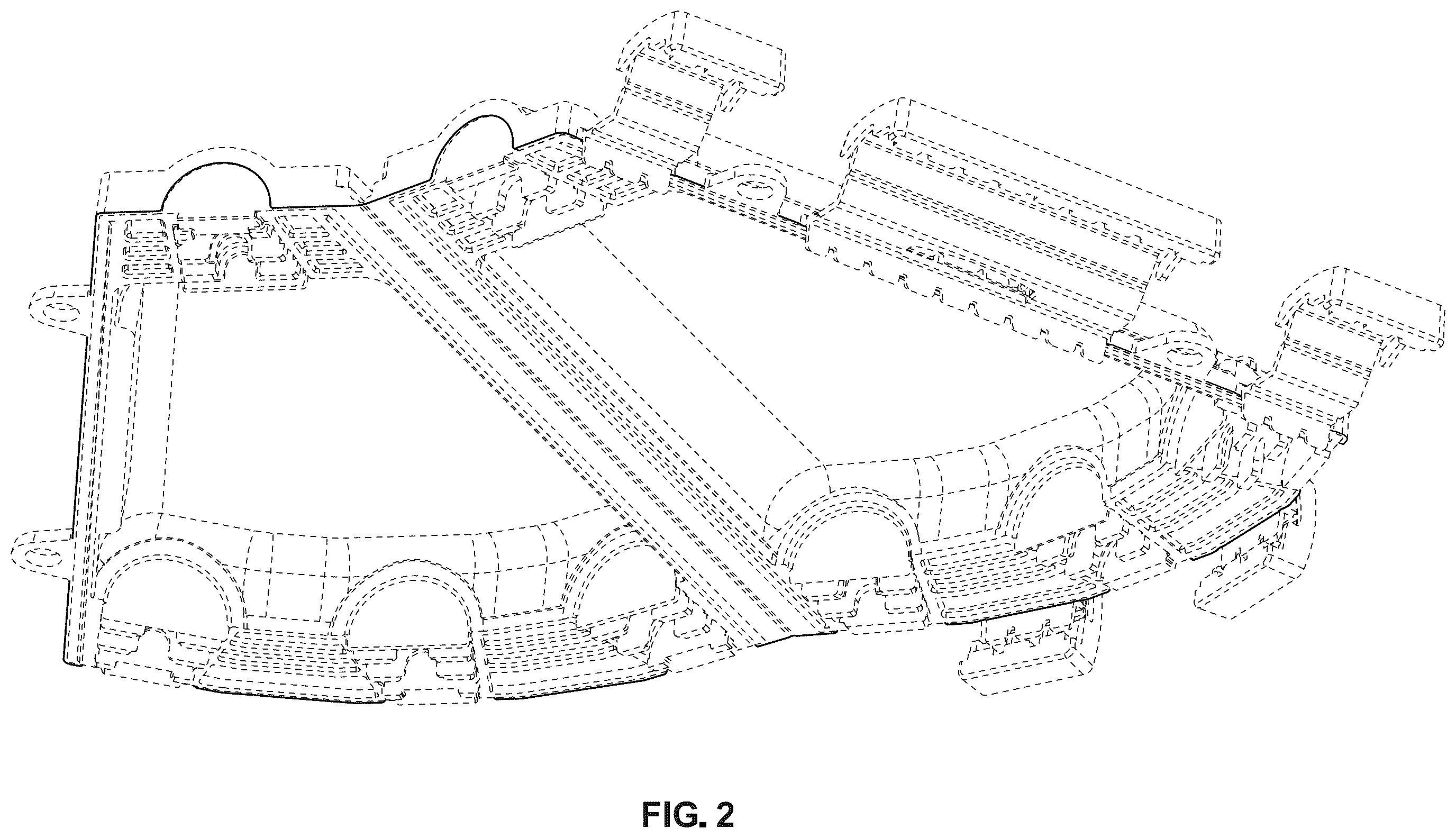 Patent USD1123880 Figure 2 – Electrical cord connection cover