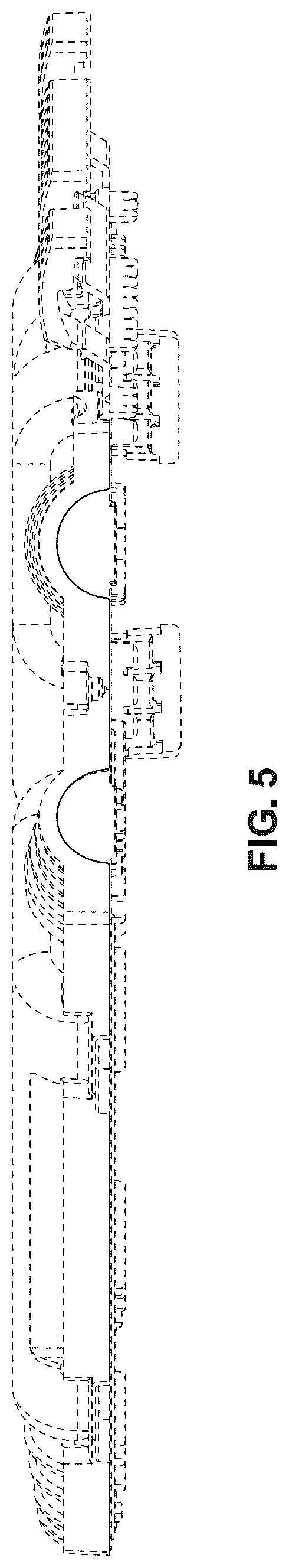 Patent USD1123880 Figure 5 – Electrical cord connection cover