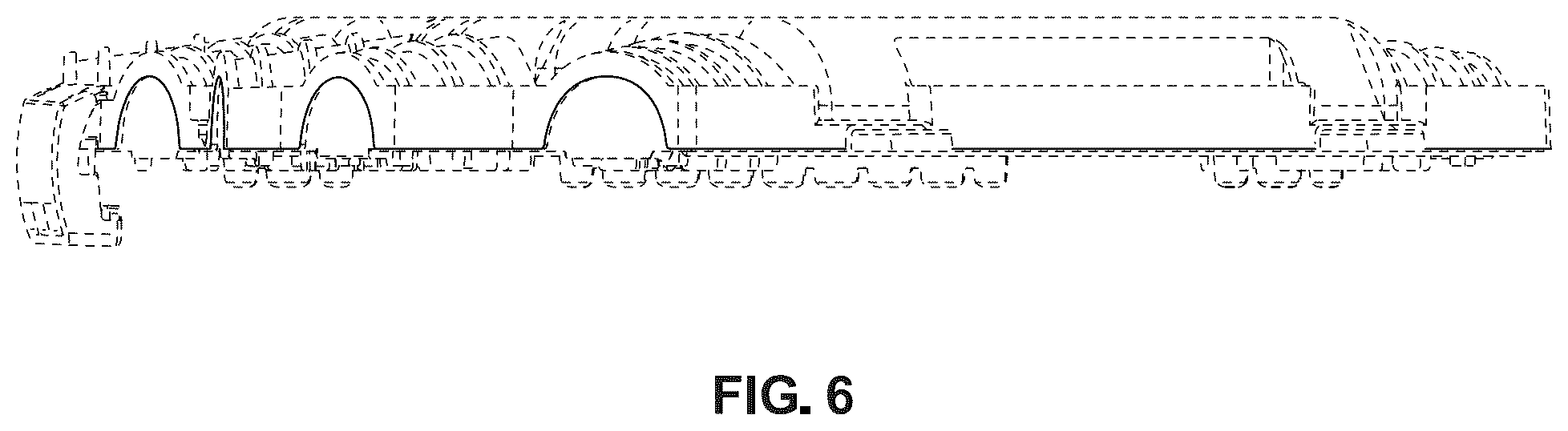 Patent USD1123880 Figure 6 – Electrical cord connection cover