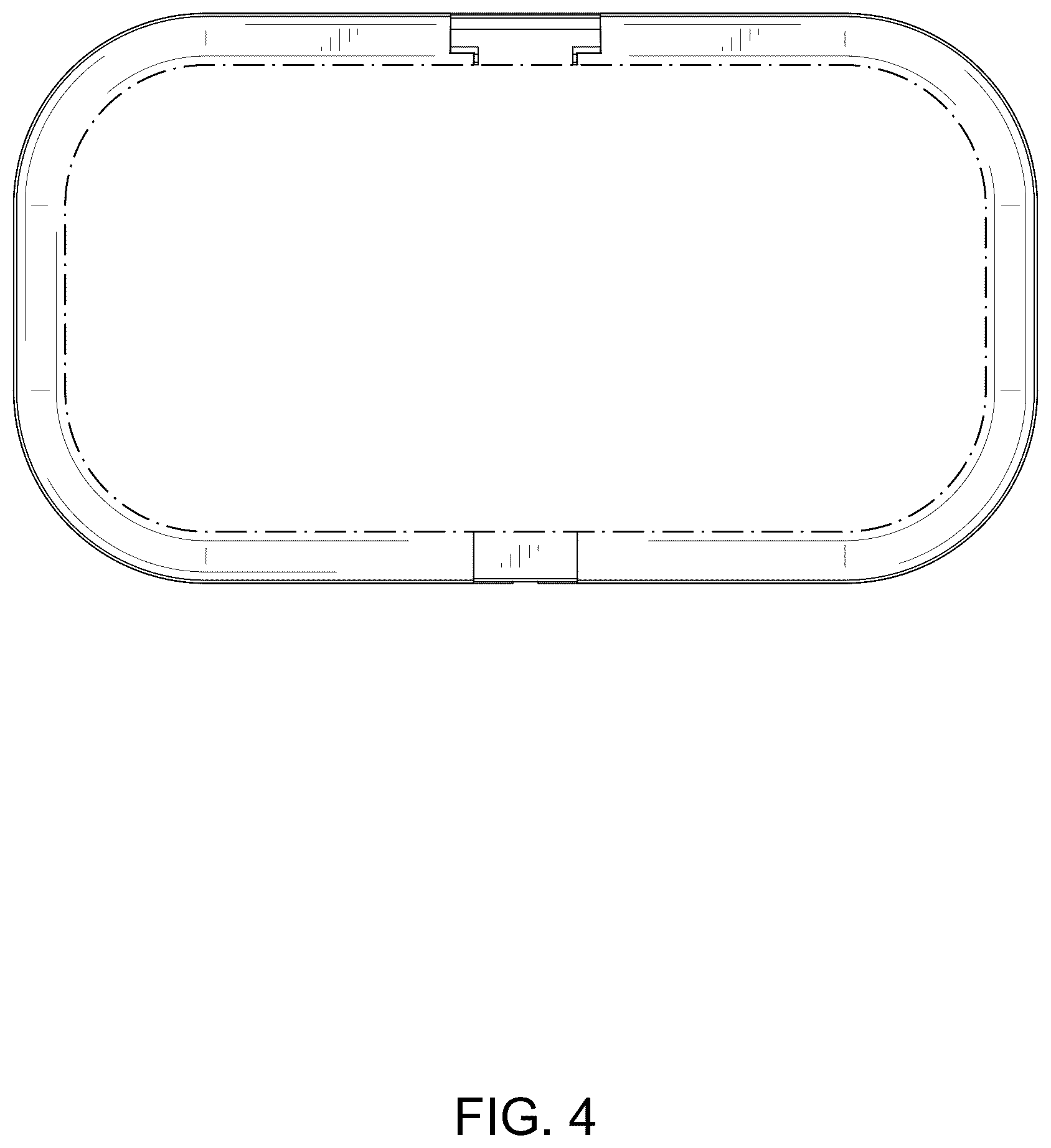 Patent USD1123882 Figure 4 – Small remote operating device for an automatic door controller